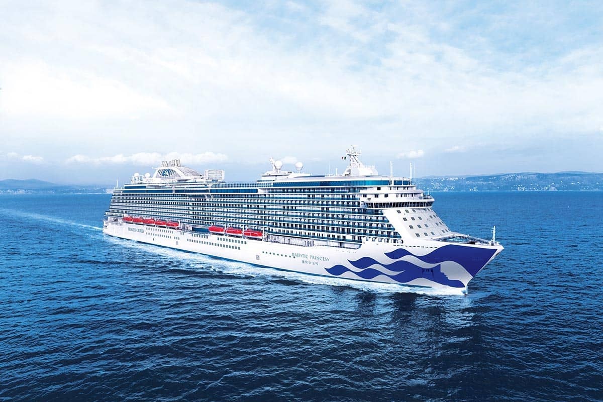 盛世公主号已于7月11日正式开启以上海为母港的中国航季