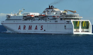 Volcan de Tamasite ferry